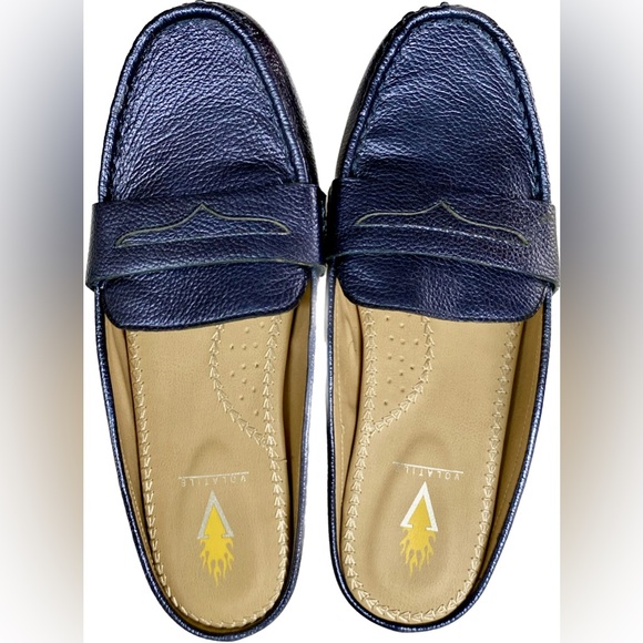 Volatile | Dark Blue Mules size 7 - Picture 9 of 12